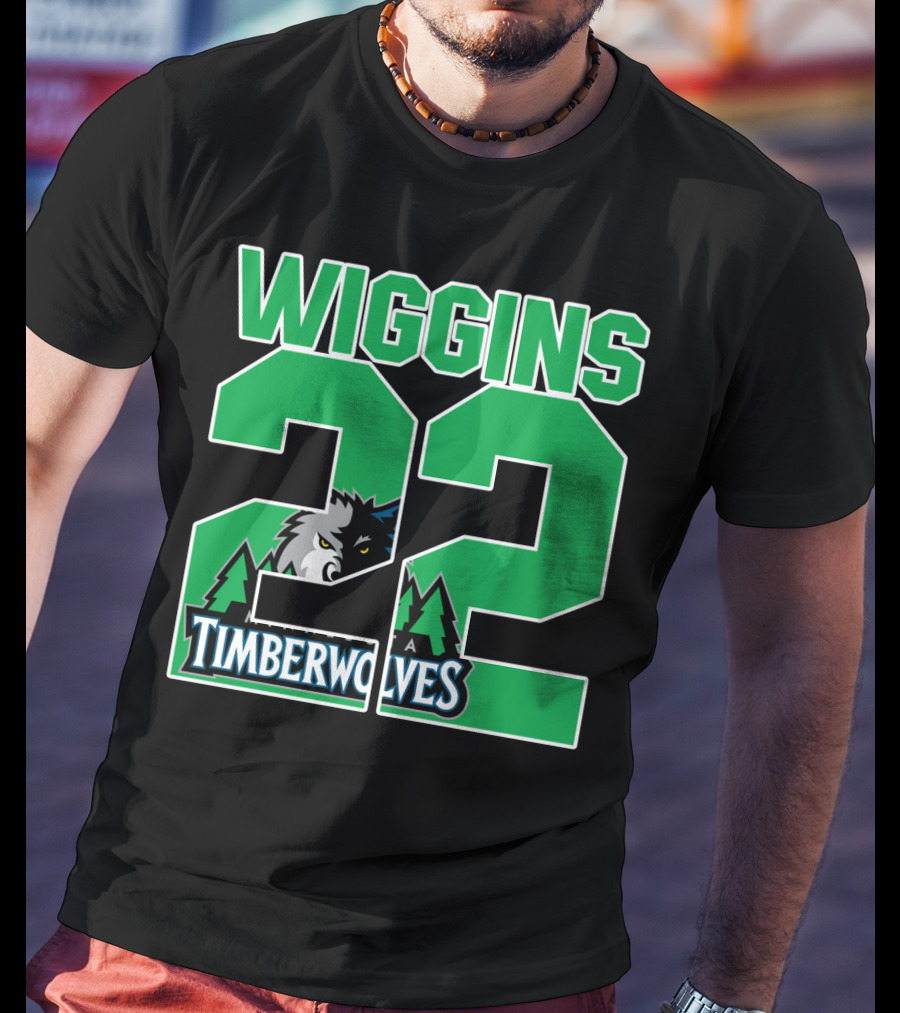 Wiggins 22 Minnesota Timberwolves T-Shirt