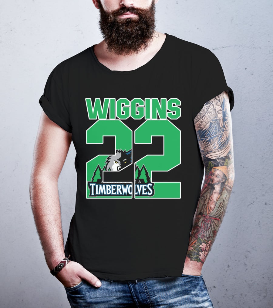Wiggins 22 Minnesota Timberwolves T-Shirt