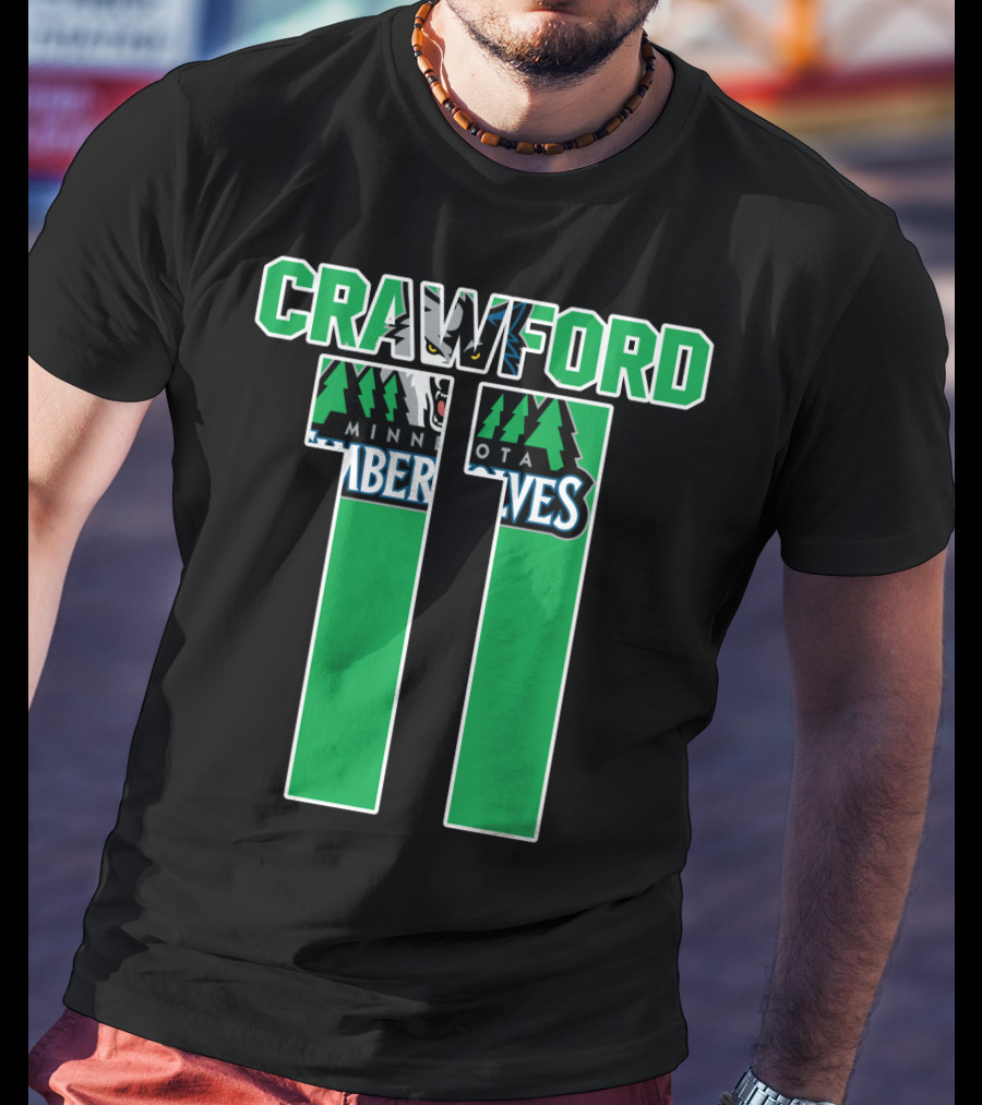 Crawford 11 Minnesota Timberwolves T-Shirt