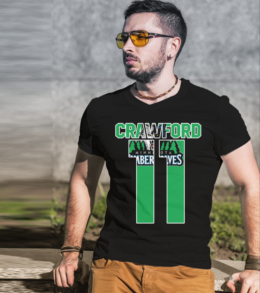 Crawford 11 Minnesota Timberwolves T-Shirt