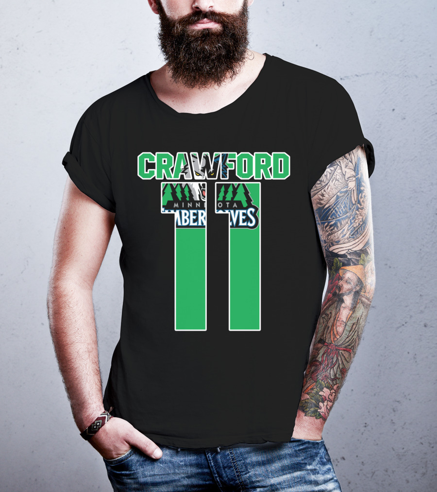 Crawford 11 Minnesota Timberwolves T-Shirt
