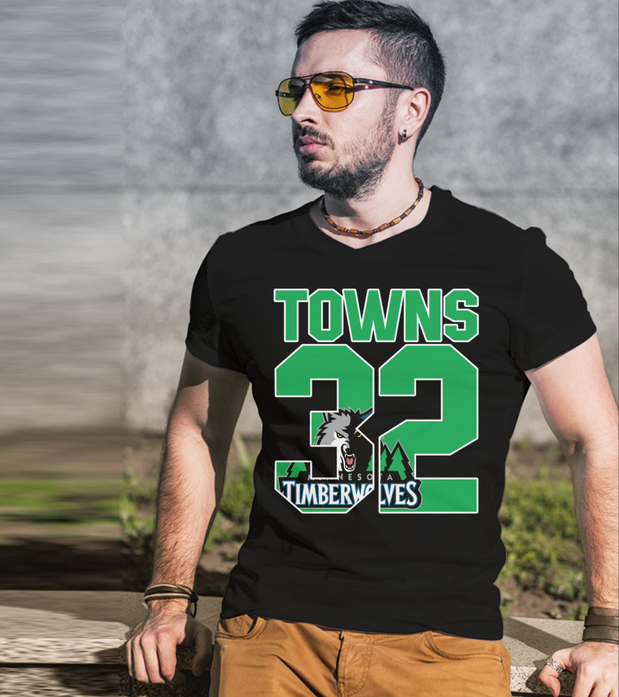 Minnesota Timberwolves Karl Anthony Towns T-Shirt
