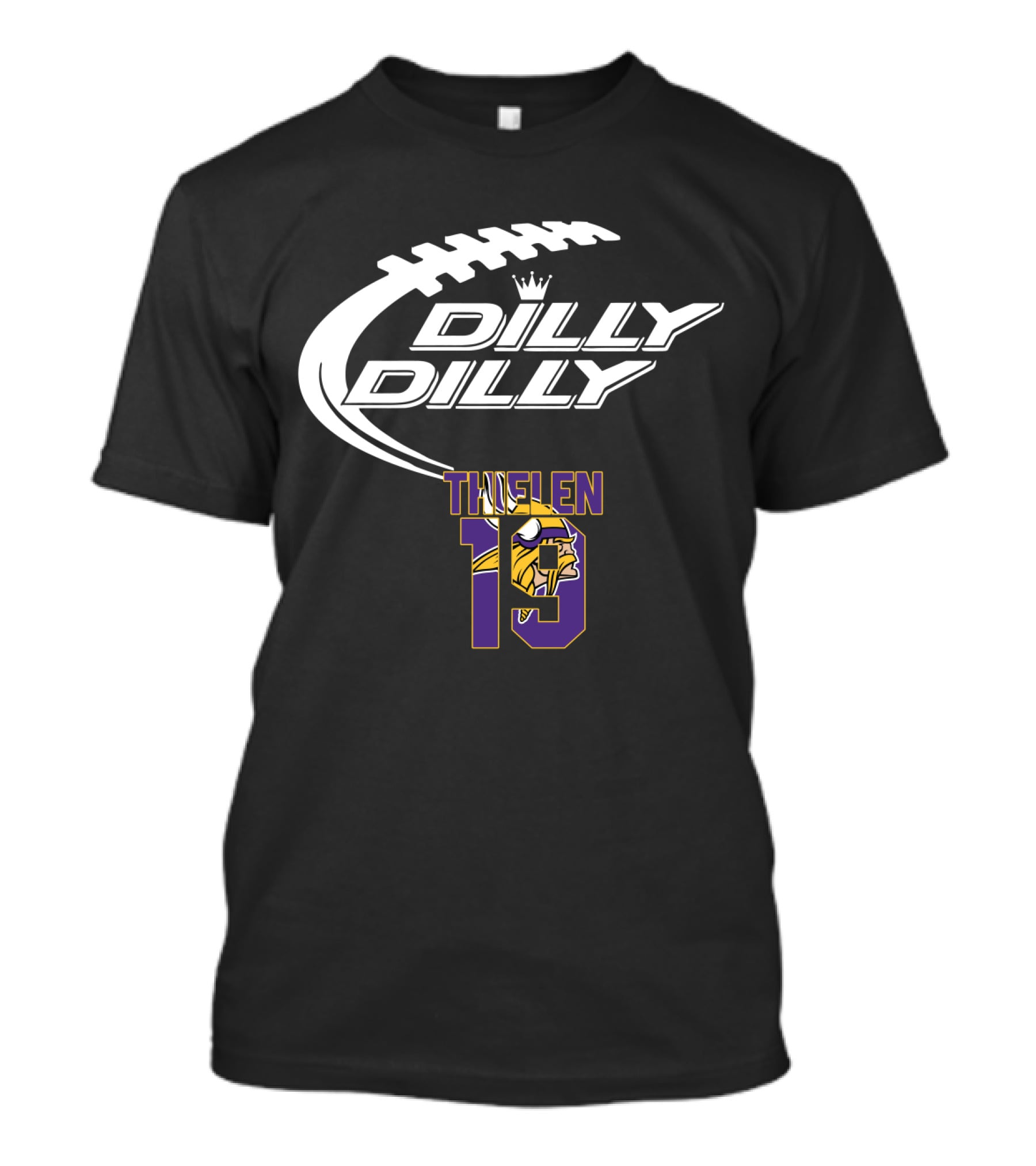 Dilly Dilly Minnesota Vikings Adam Thielen 19 Football T-Shirt