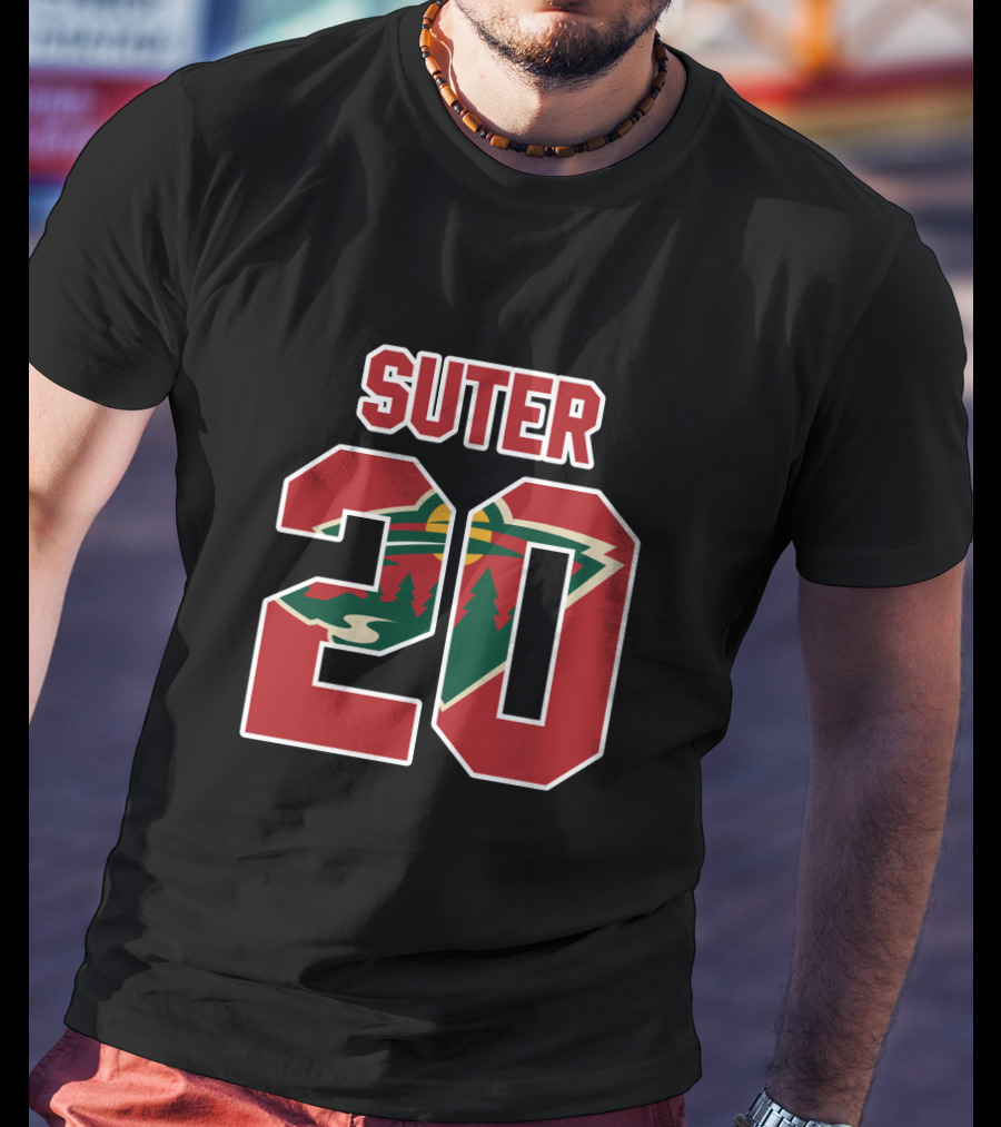Minnesota Wild Suter 20 NHL Player Jersey T-Shirt
