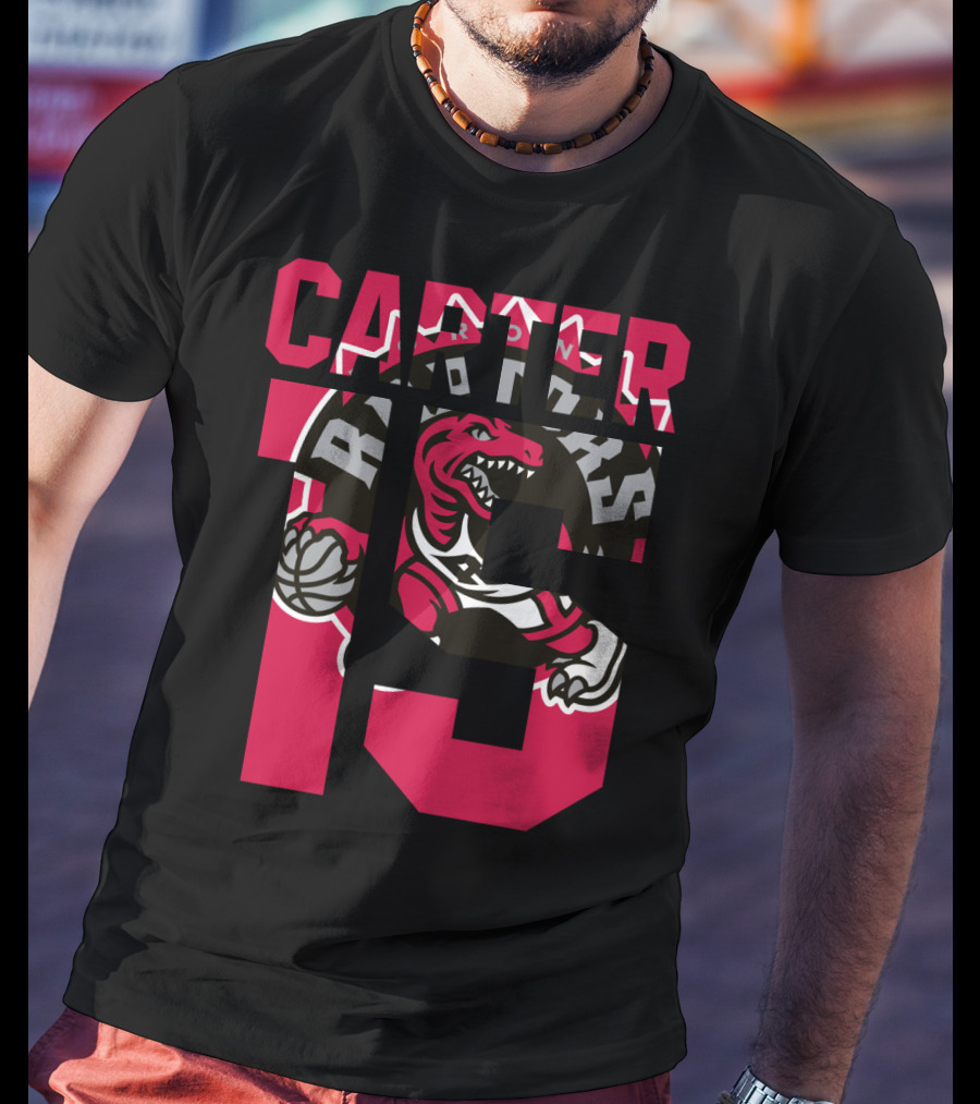 Carter 15 Toronto Raptors Nba T-Shirt Retro Ness Vince T-Shirt
