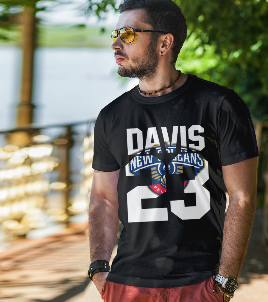 New Orleans Pelicans Anthony Davis 23 Nba T-Shirt