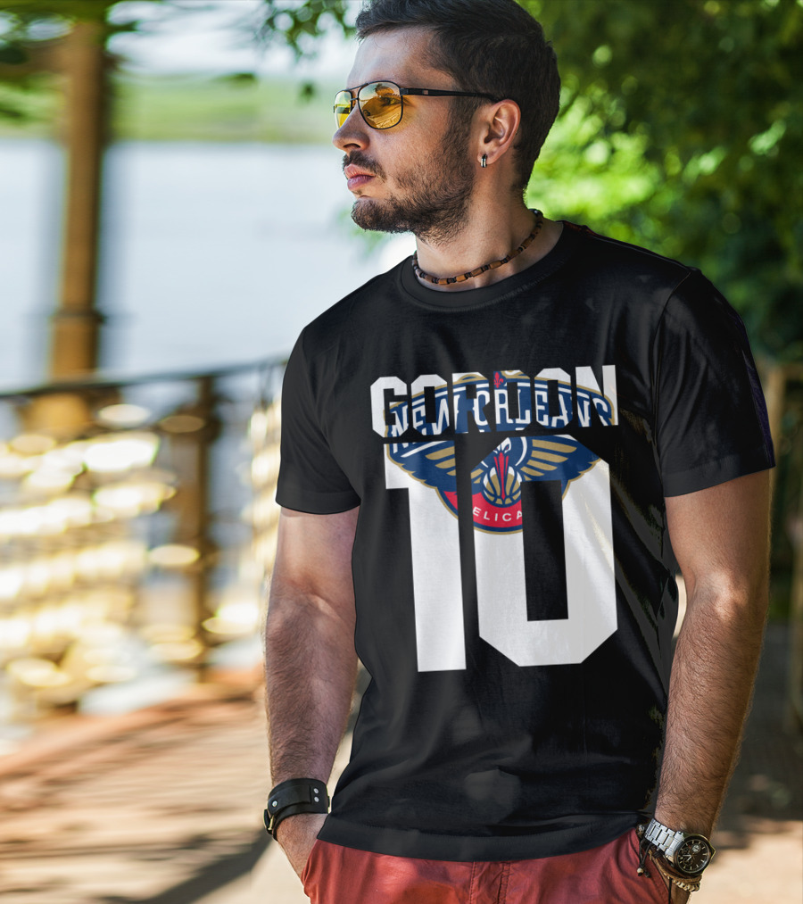 New Orleans Pelicans Eric Gordon 10 Nba Basketball T-Shirt