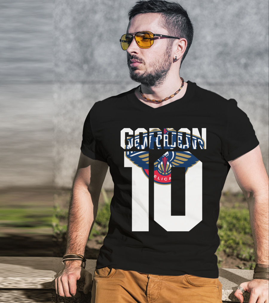 New Orleans Pelicans Eric Gordon 10 Nba Basketball T-Shirt