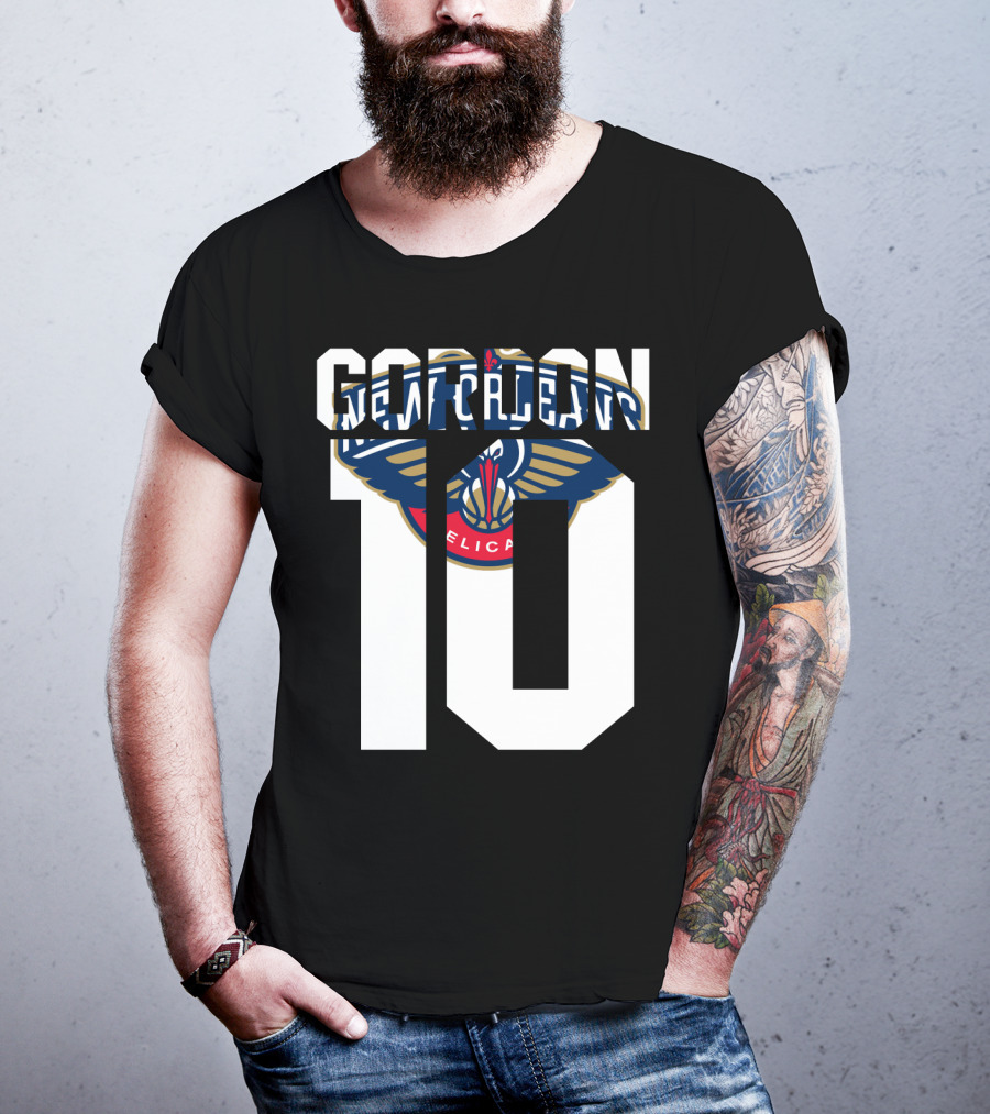 New Orleans Pelicans Eric Gordon 10 Nba Basketball T-Shirt