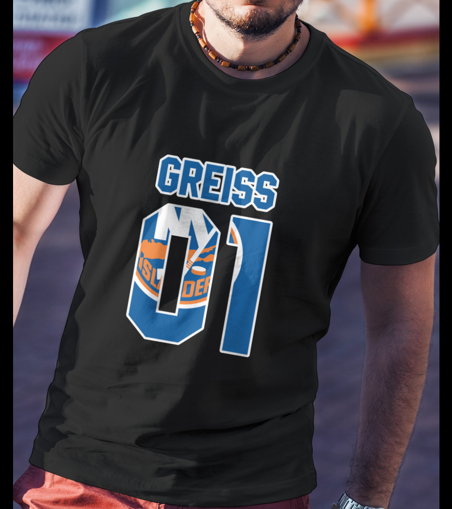 New York Islanders Greiss 01 NHL Hockey Team T-Shirt