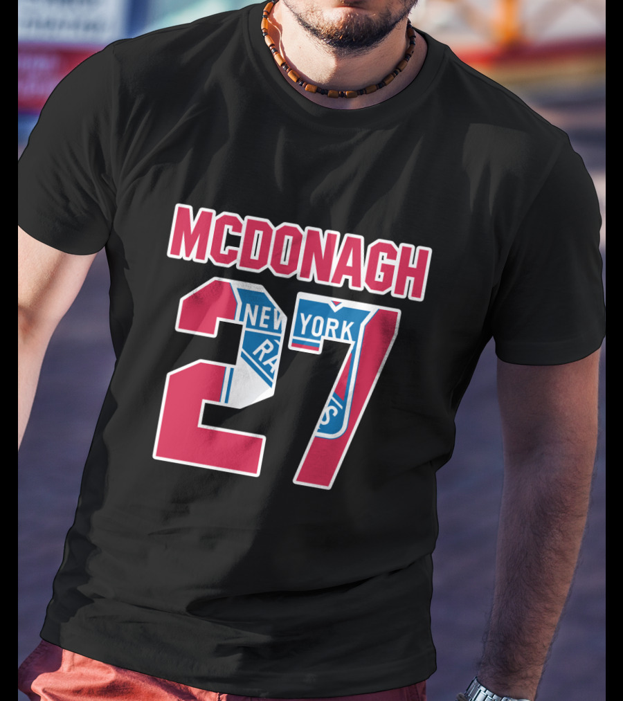McDonagh 27 New York Rangers NHL T-Shirt