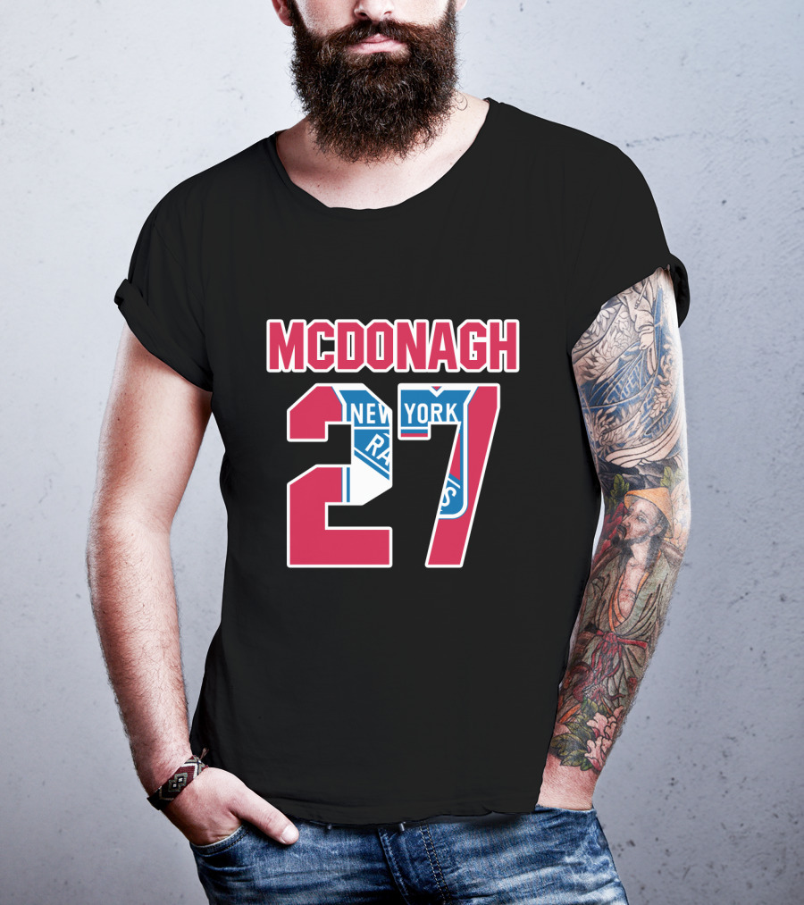 McDonagh 27 New York Rangers NHL T-Shirt