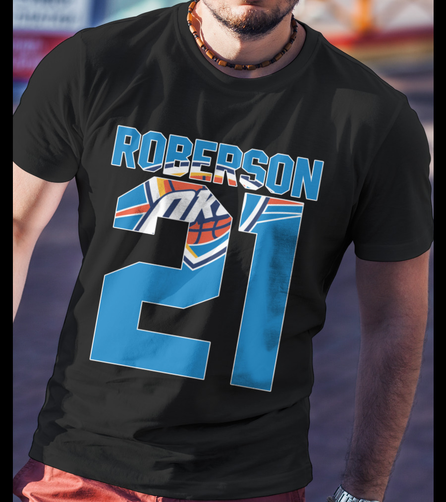 Oklahoma City Thunder Roberson 21 Nba T-Shirt