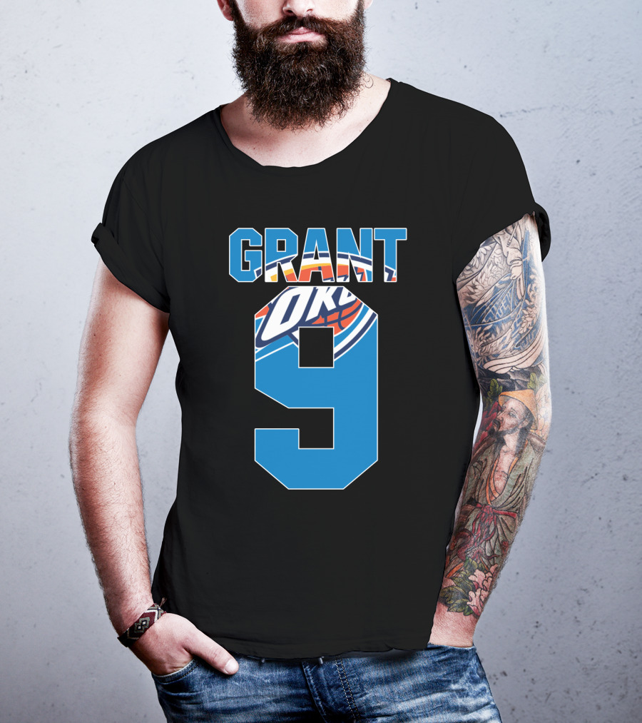 Oklahoma City Thunder Jerami Grant 9 Nba T-Shirt