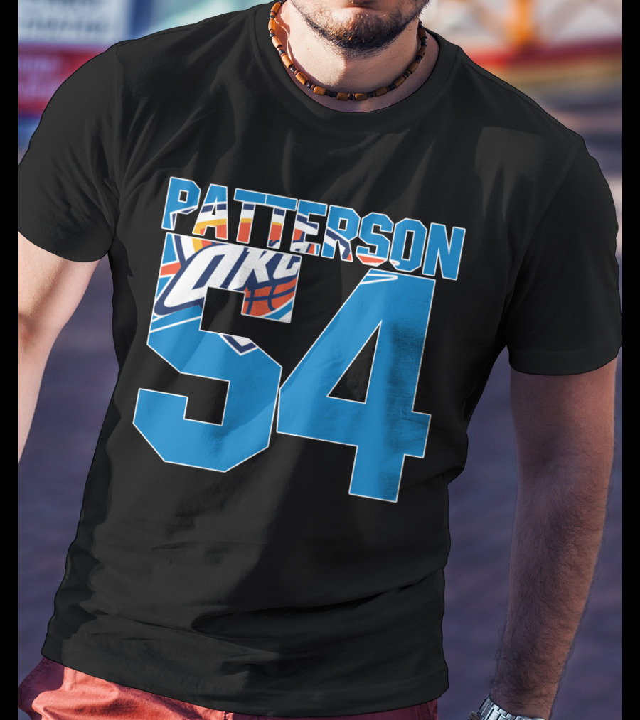 Patterson 54 Okc Thunder T-Shirt
