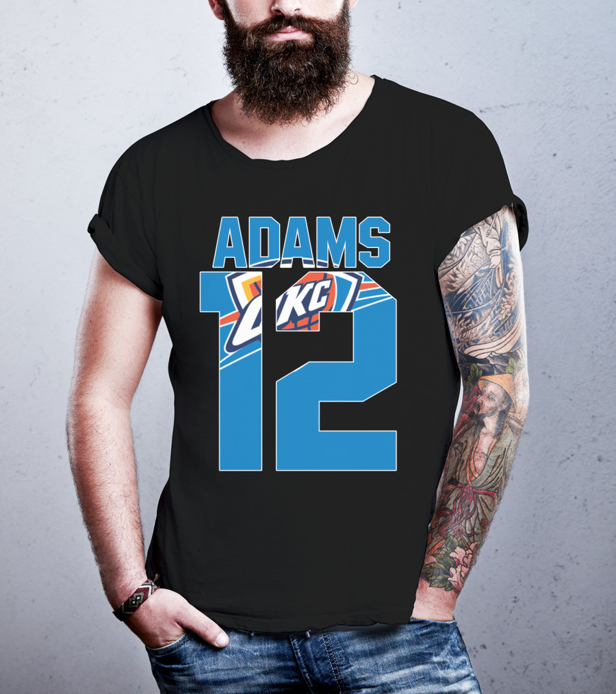 Adams 12 Okc Thunder Nba T-Shirt