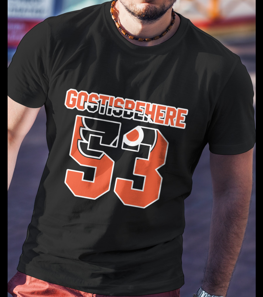 Philadelphia Flyers Gostisbehere 53 NHL T-Shirt