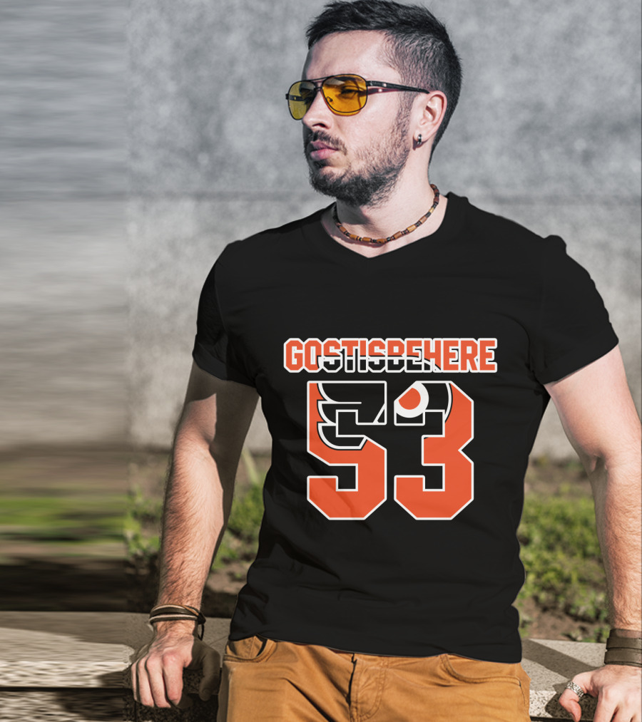 Philadelphia Flyers Gostisbehere 53 NHL T-Shirt