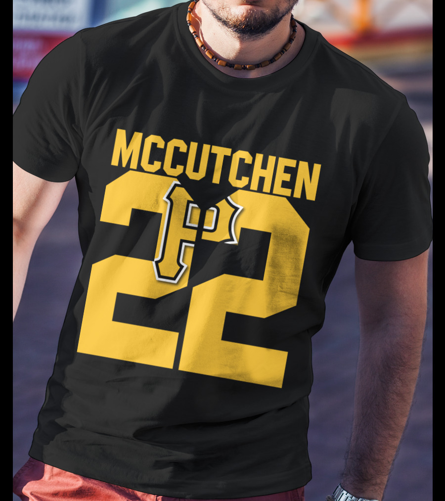 Pittsburgh Pirates Andrew McCutchen 22 Jersey Team Spirit T-Shirt