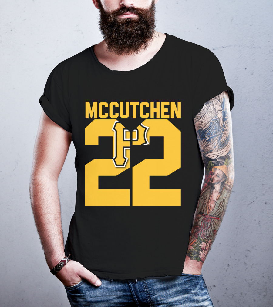 Pittsburgh Pirates Andrew McCutchen 22 Jersey Team Spirit T-Shirt
