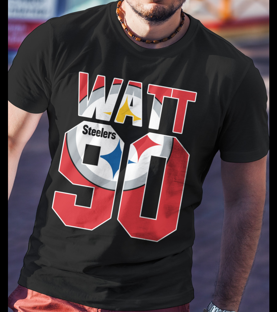 Watt 90 Steelers Pittsburgh T.j. Game Jersey T-Shirt