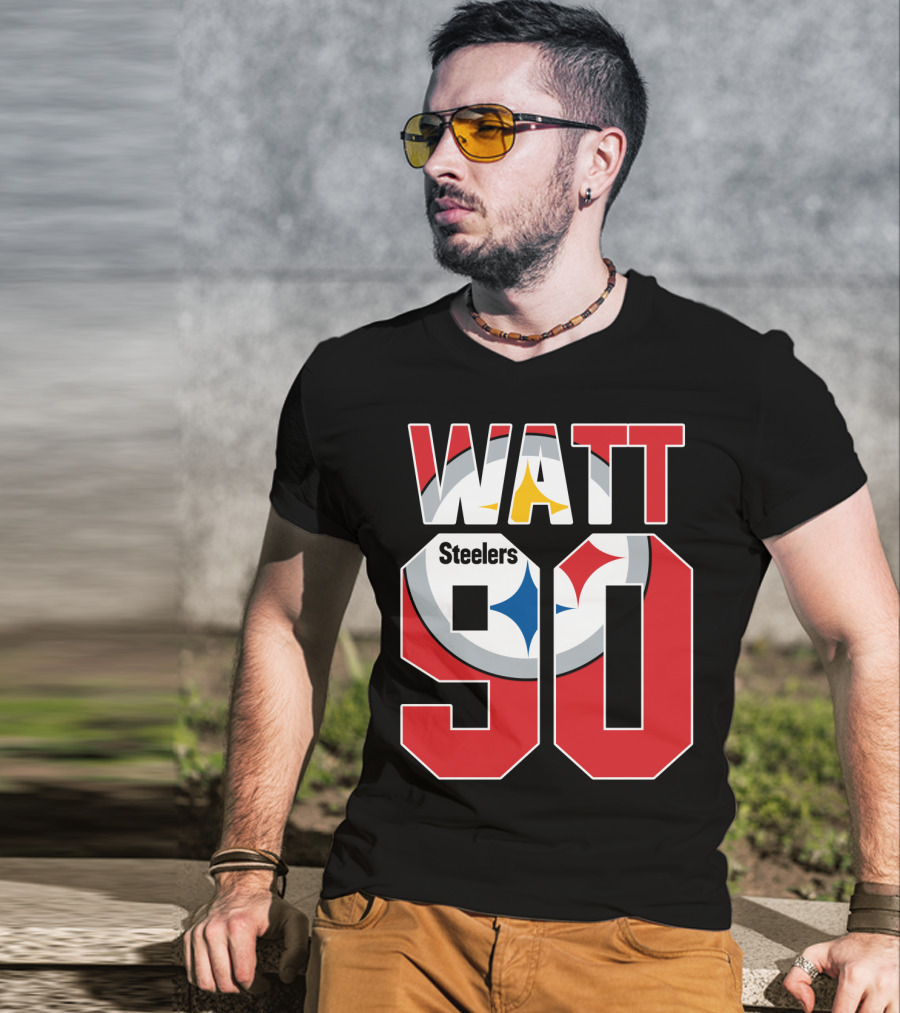 Watt 90 Steelers Pittsburgh T.j. Game Jersey T-Shirt