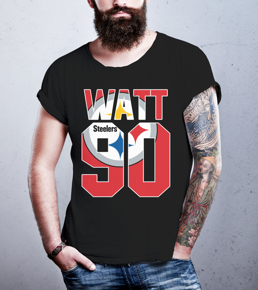 Watt 90 Steelers Pittsburgh T.j. Game Jersey T-Shirt