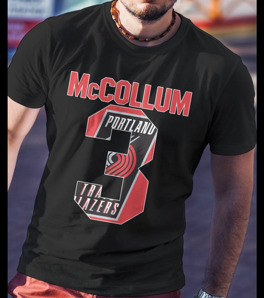 Portland Trail Blazers Mccollum 3 Nba T-Shirt