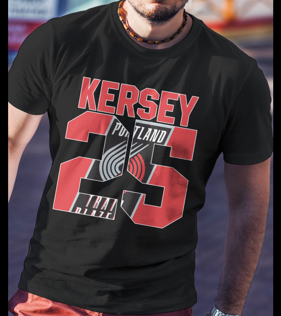 Portland Trail Blazers Kersey 25 Nba Jersey T-Shirt
