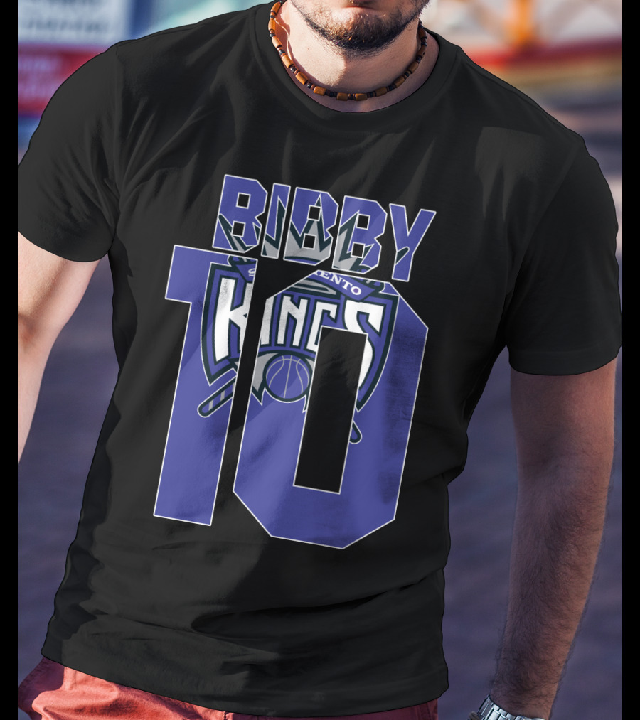 Sacramento Kings Mike Bibby 10 Nba Basketball Fan T-Shirt