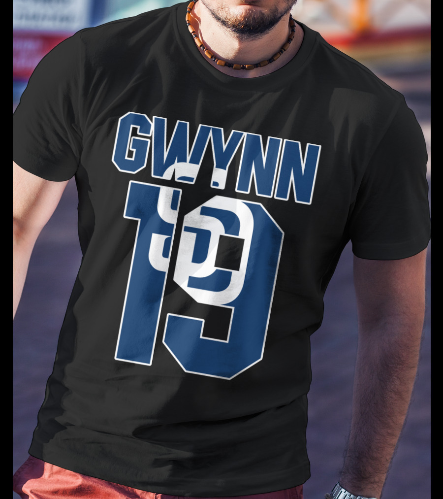 San Diego Padres Gwynn 19 Jersey T-Shirt
