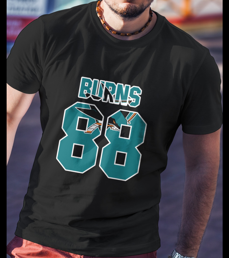 San Jose Sharks Brent Burns 88 Hockey NHL T-Shirt