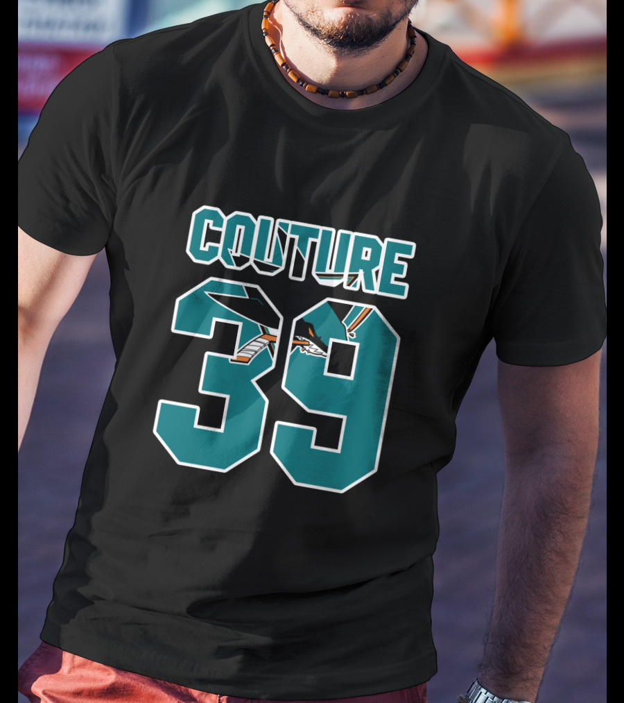 San Jose Sharks Couture 39 NHL Hockey T-Shirt