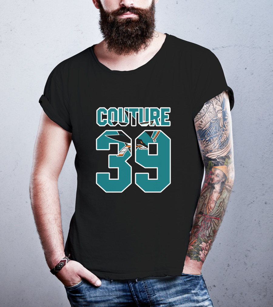 San Jose Sharks Couture 39 NHL Hockey T-Shirt