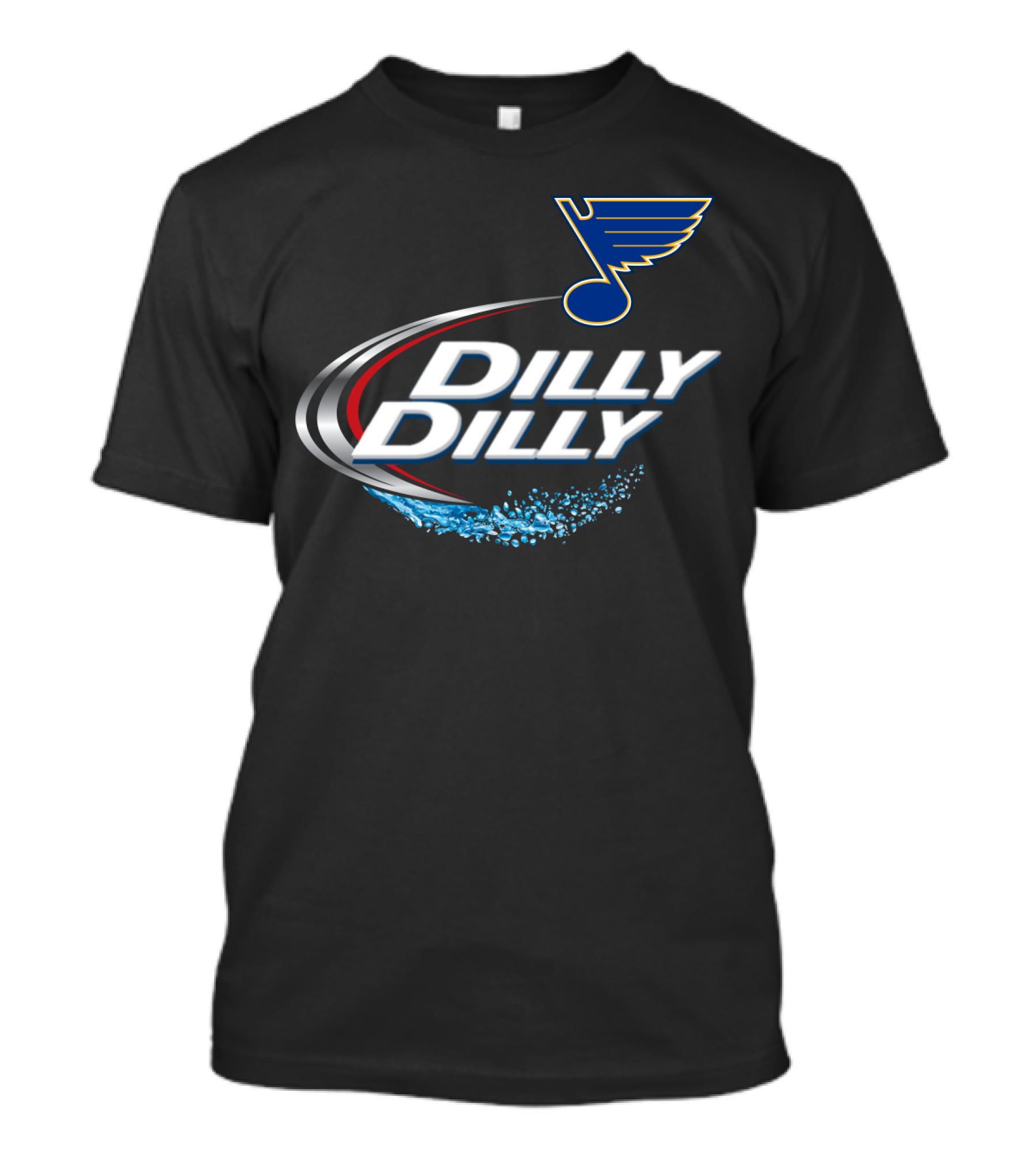 St. Louis Blues Dilly Dilly NHL Fan Logo Hockey T-Shirt