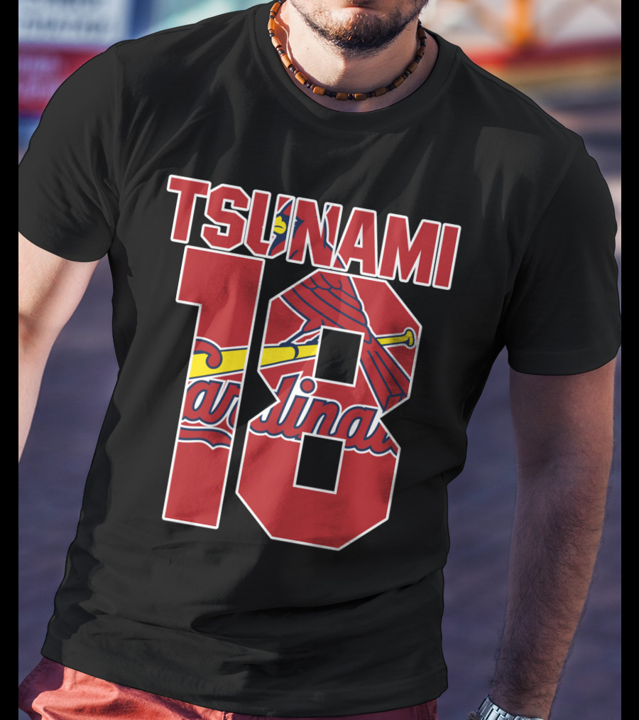St. Louis Cardinals Tsunami 18 Carlos Martinez T-Shirt
