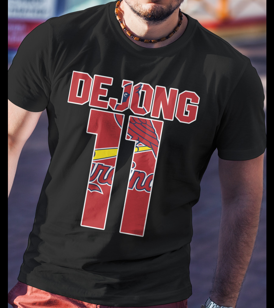 St. Louis Cardinals Paul Dejong 11 Jersey T-Shirt