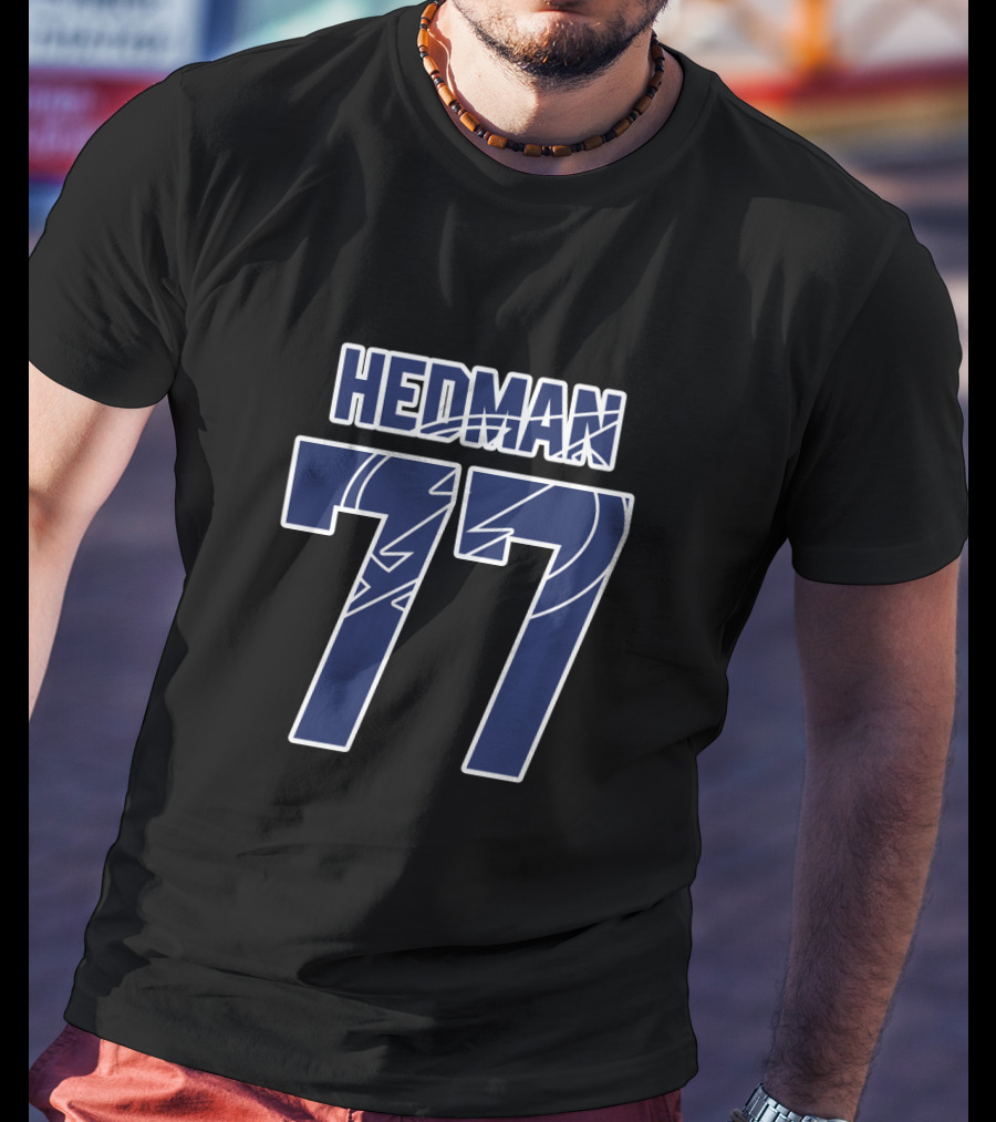 Victor Hedman 77 Tampa Bay Lightning NHL Hockey Player T-Shirt