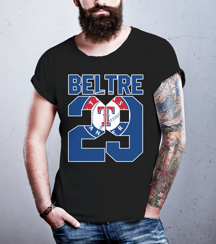 Beltre 29 Texas Rangers Baseball T-Shirt