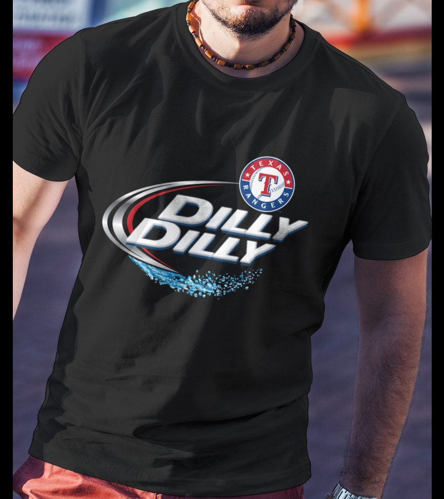 Texas Rangers Dilly Dilly Baseball Fan T-Shirt
