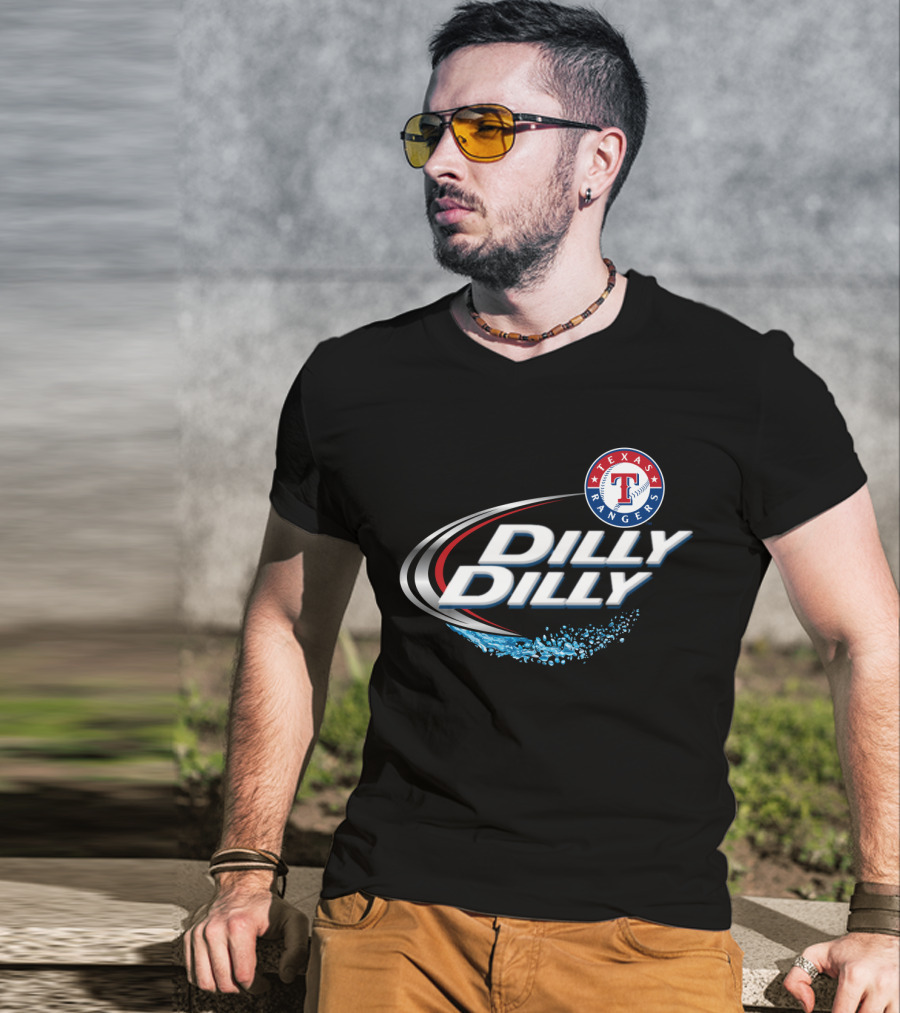 Texas Rangers Dilly Dilly Baseball Fan T-Shirt