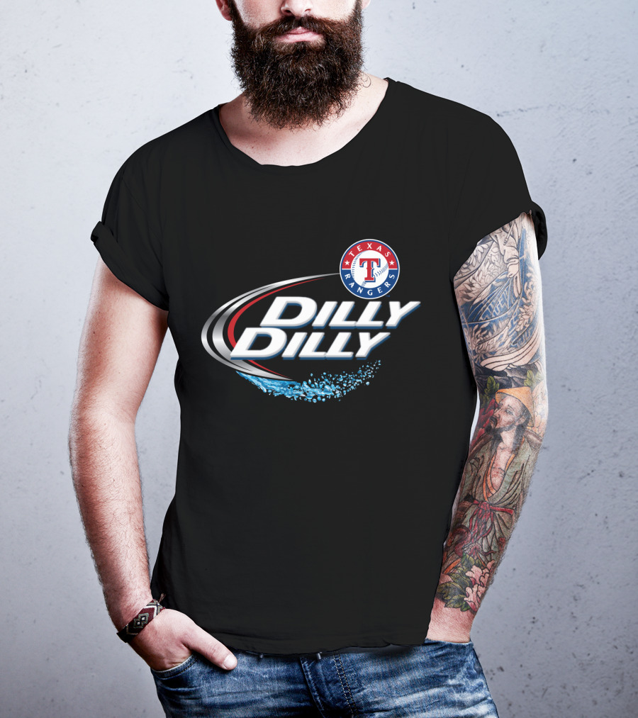 Texas Rangers Dilly Dilly Baseball Fan T-Shirt