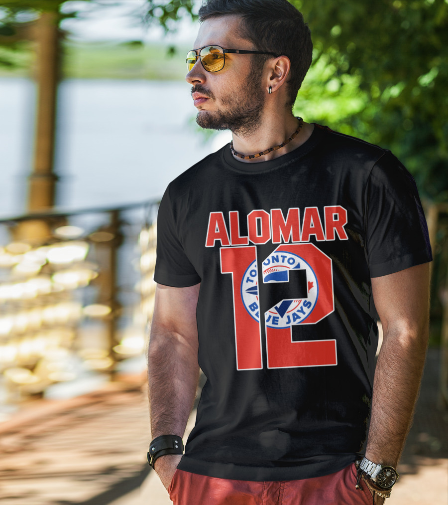 Toronto Blue Jays Alomar 12 Jersey T-Shirt