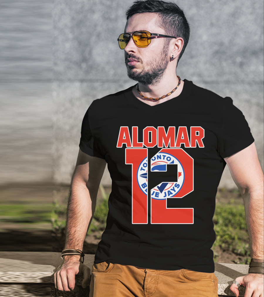 Toronto Blue Jays Alomar 12 Jersey T-Shirt