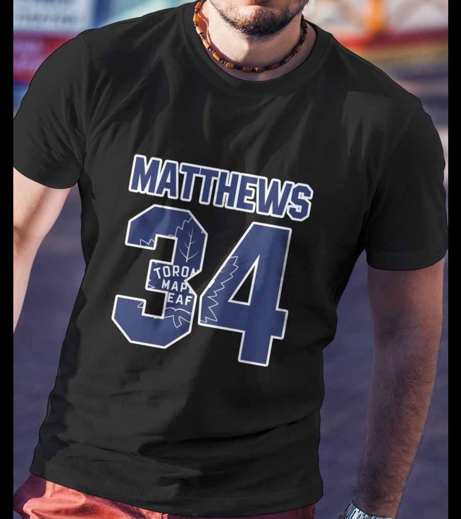 Matthews 34 Toronto Maple Leafs NHL T-Shirt