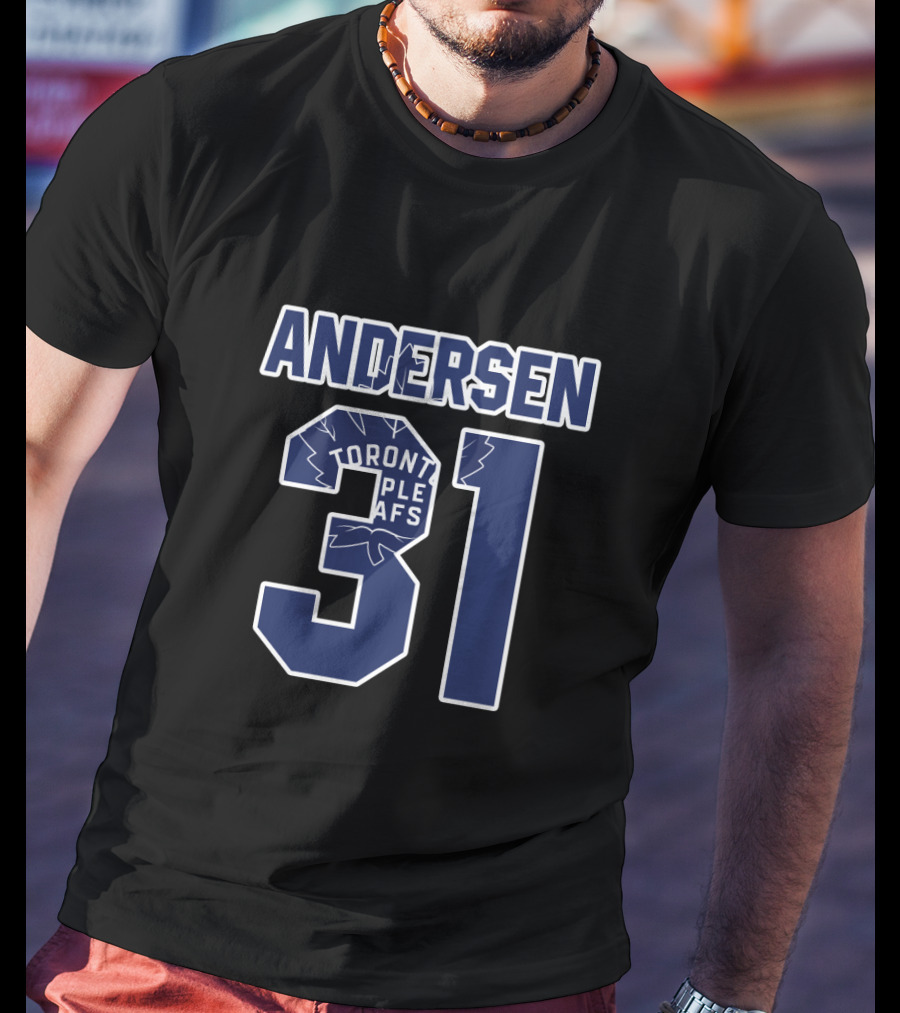 Toronto Maple Leafs Andersen 31 NHL T-Shirt