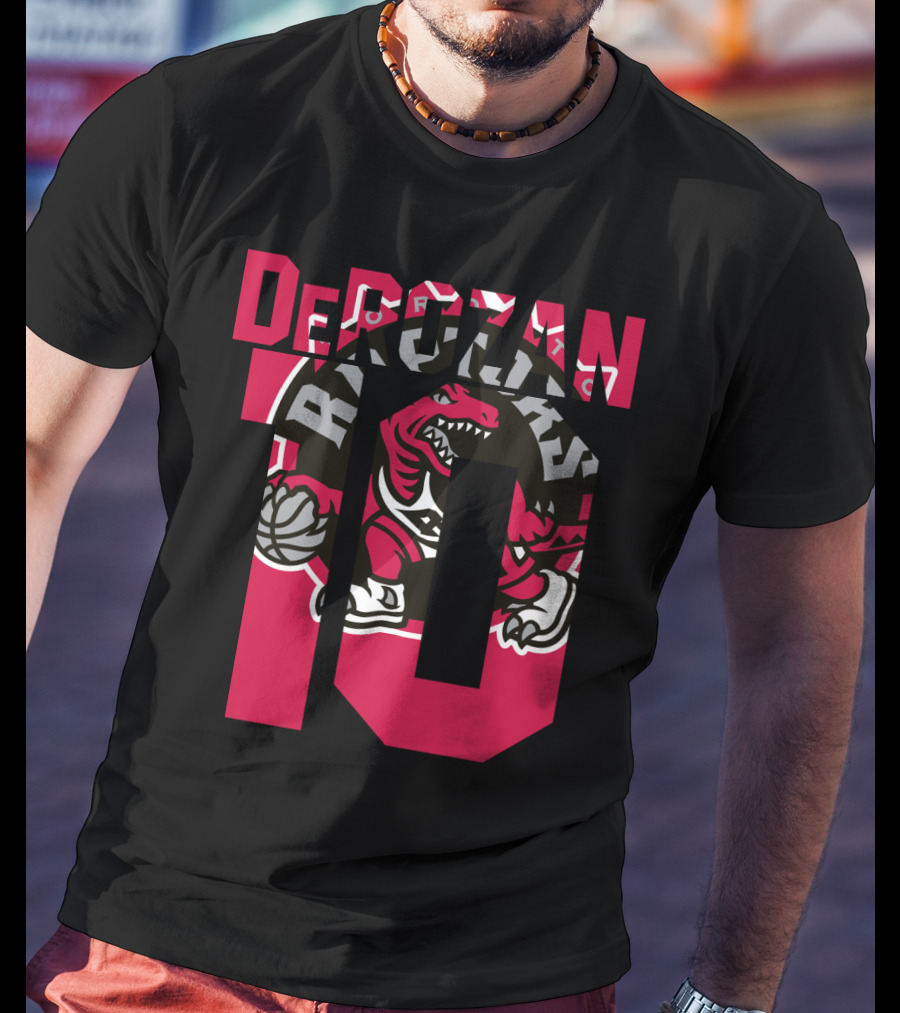 Toronto Raptors Derozan 10 Nba T-Shirt