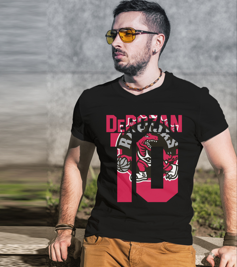 Toronto Raptors Derozan 10 Nba T-Shirt