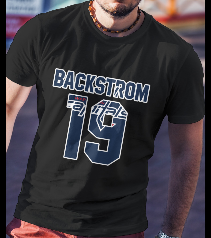 Washington Capitals Backstrom 19 NHL T-Shirt