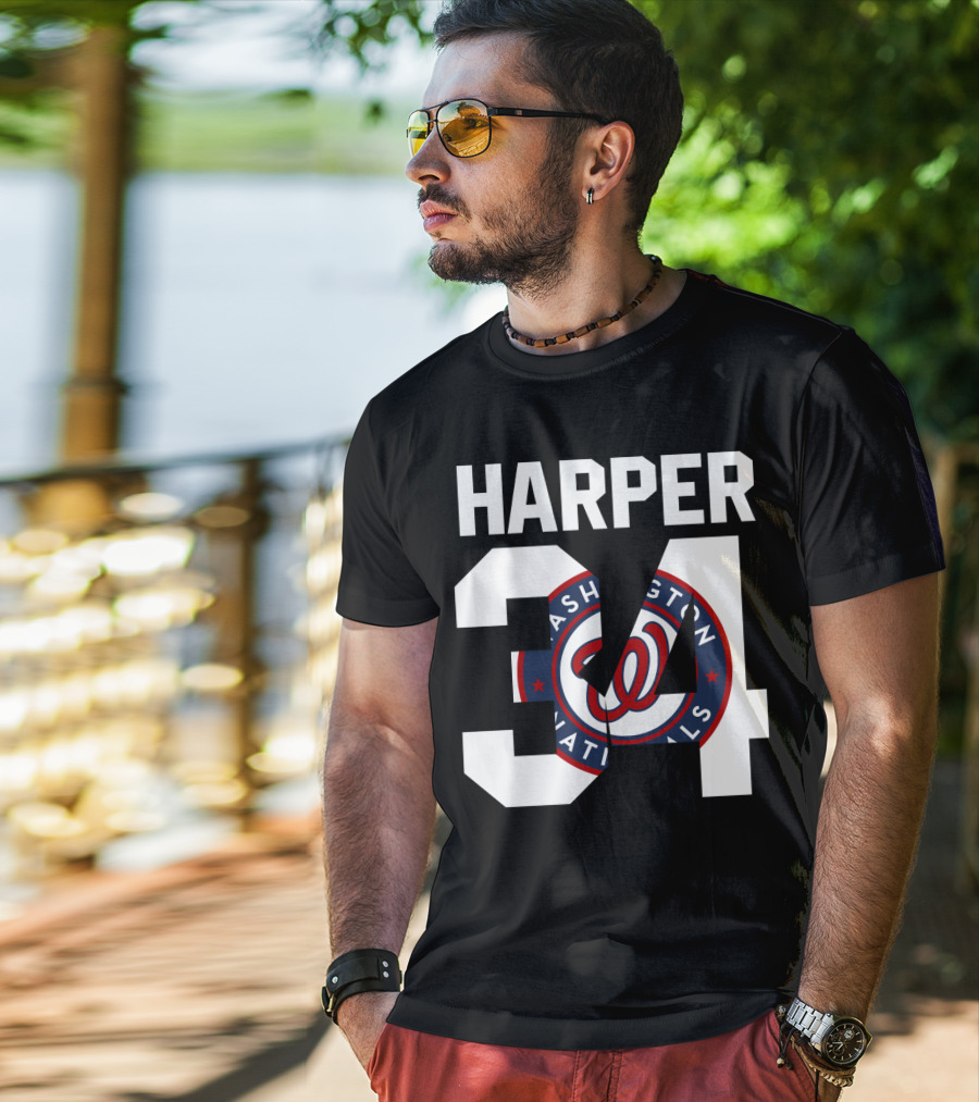 Harper 34 Washington Nationals T-Shirt